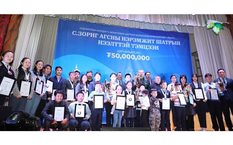 С.Зоригийн нэрэмжит шатрын тэмцээнд 800 шатарчин оролцов